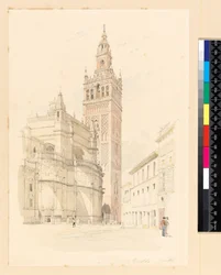 La Giralda, Séville, c.1846